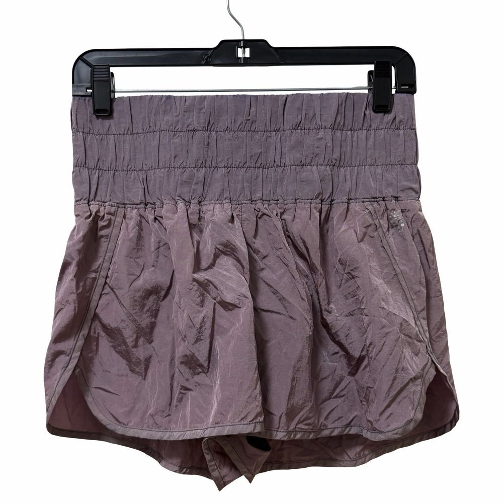 Free People Movement The Way Home Athletic Shorts Size M Purpleโ Gym Tennis